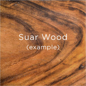 suar wood swatch