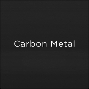 carbon powder-coated metal swatch