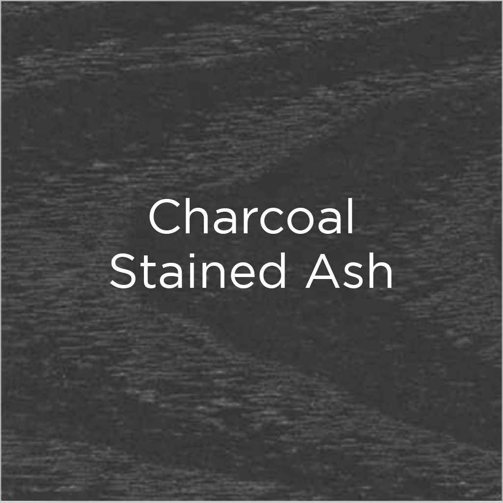 charcoal stained ash swatch