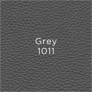 dark grey leather swatch