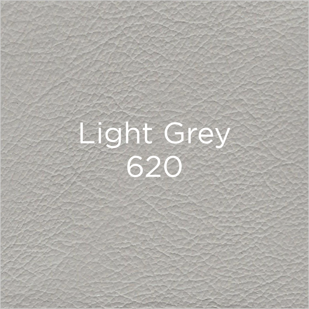 light grey leather swatch