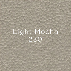 light mocha leather swatch