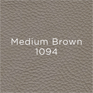 medium brown leather swatch