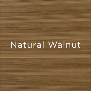 natural walnut wood swatch