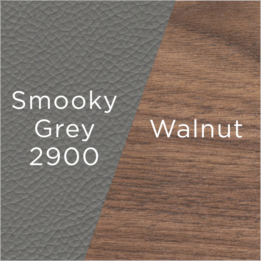 Joel Dining Chair - Smooky Grey - Walnut