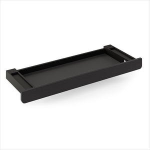 optional drawer for lift desk in ebonized ash